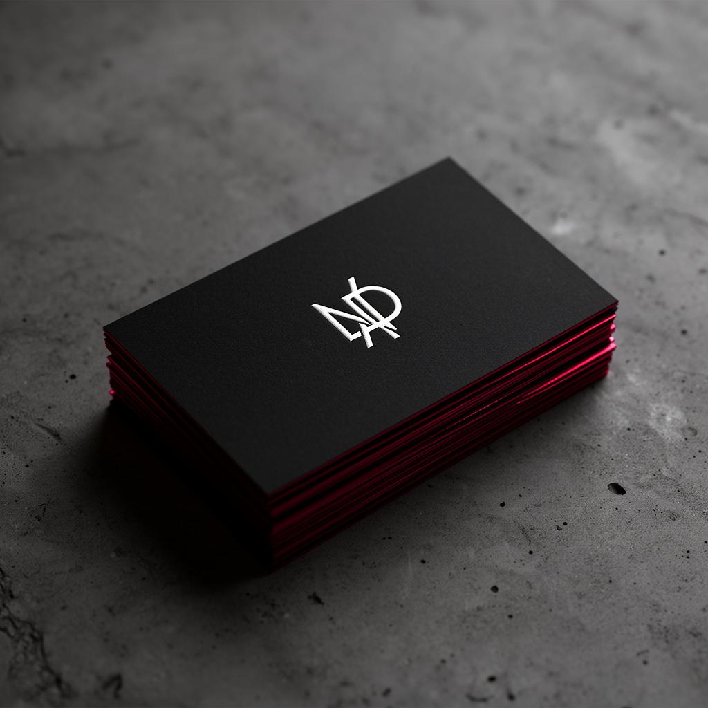 Embossed Calling Cards